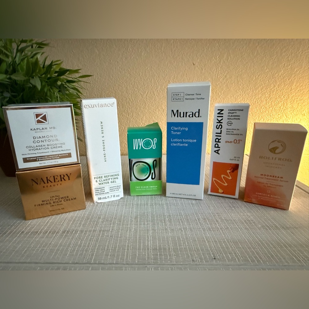 Lot of full size beauty products from New Beauty Test Tubes